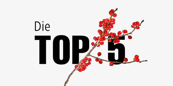 Bild mit dem Schriftzug: Die Top 5