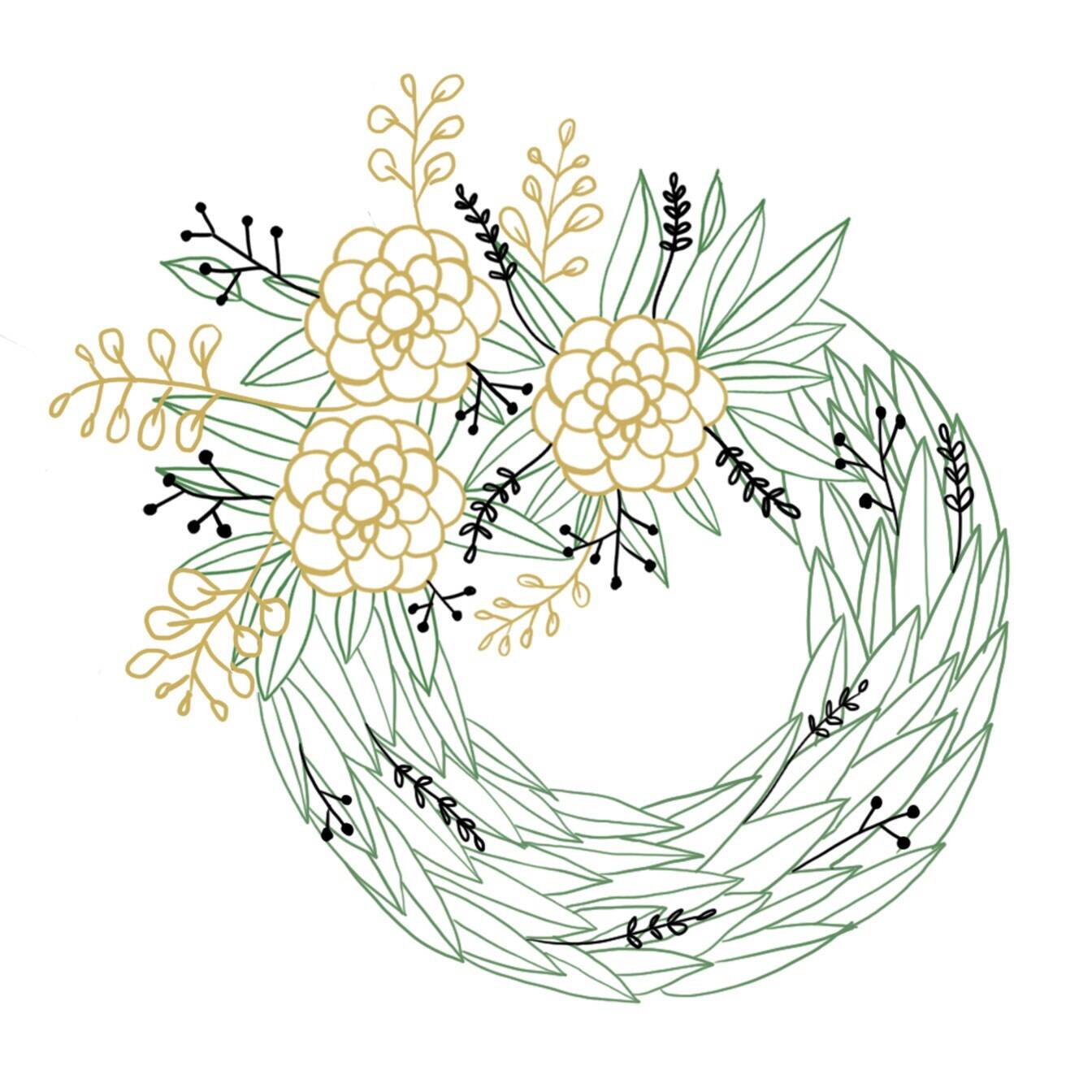 Muster, Kunst, Grafiken, Florales Design, Stickerei, Muster, Kunst, Grafiken, Florales Design, Stickerei, Muster, Kunst, Grafiken, Florales Design, Stickerei, Muster, Kunst, Grafiken, Florales Design, Stickerei, Kranz, Blumen, Bouquet, Girlande, Grünzeug