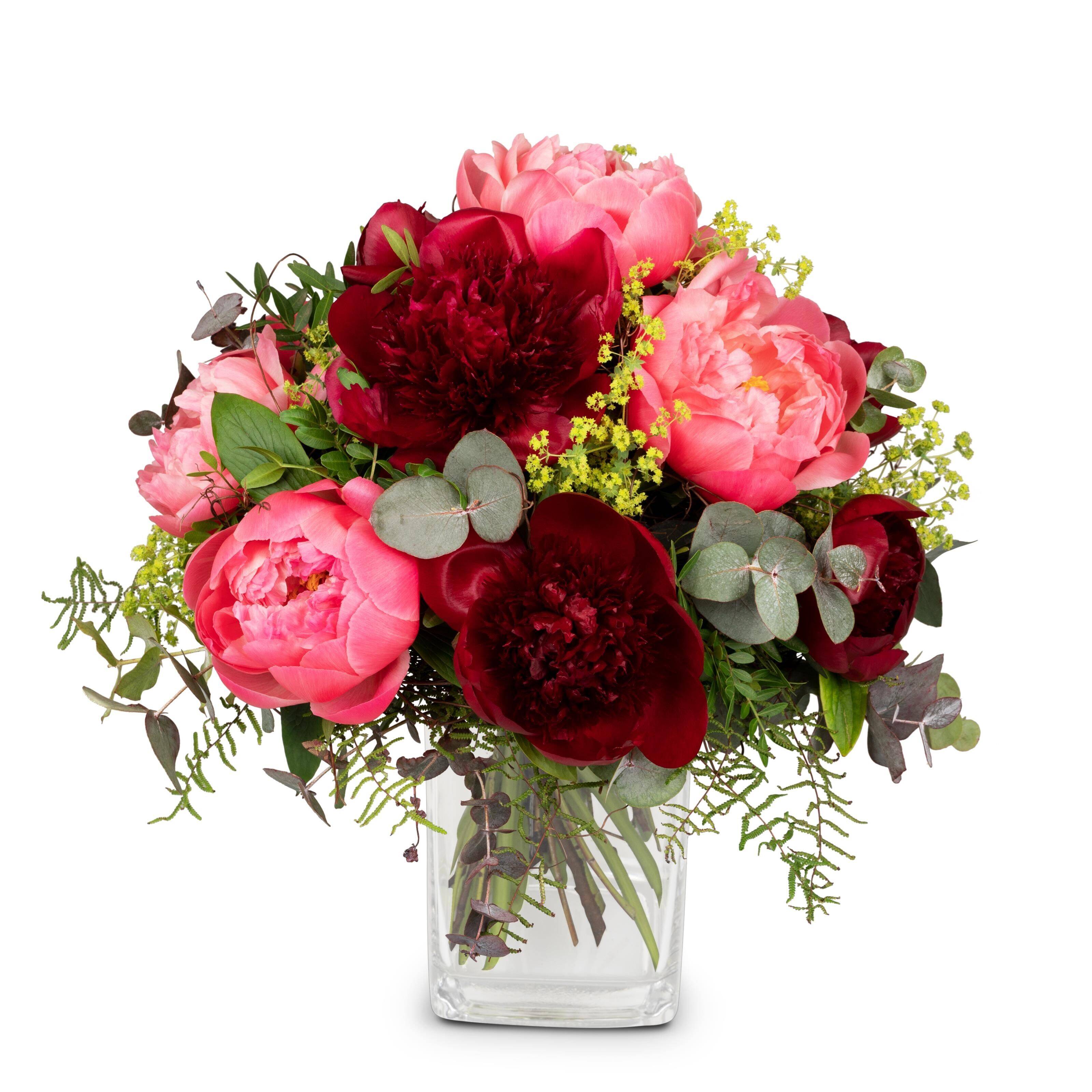 Flower bouquet Romantic Peonies