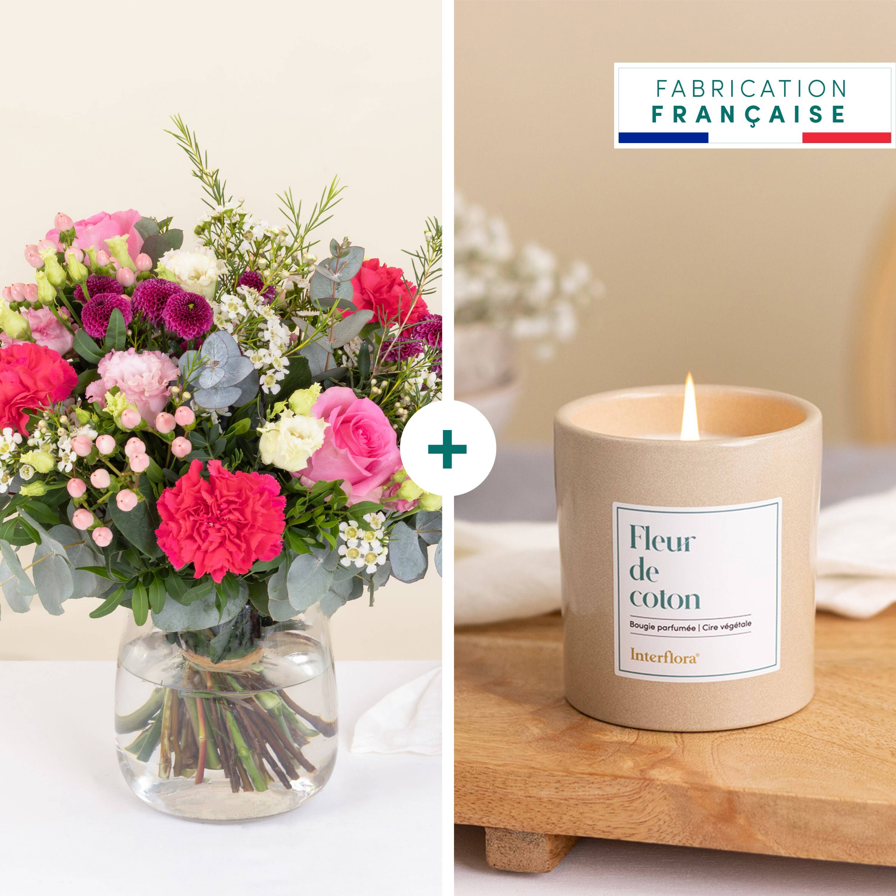 Rosa Bella and candle