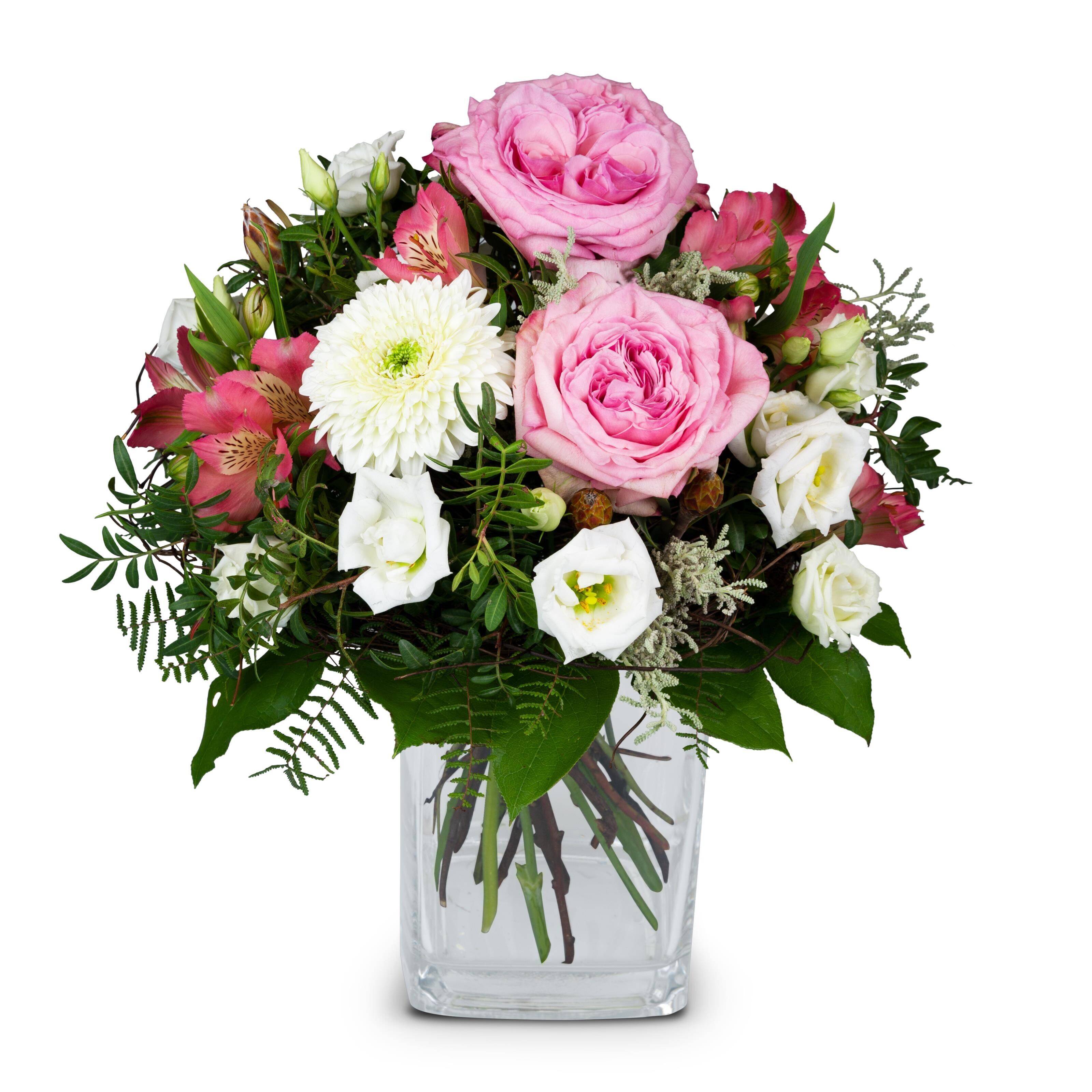 Blume, Blumen-Arrangement, Blumenstrauß, Rose, Florales Design, Blume, Blumen-Arrangement, Blumenstrauß, Rose, Florales Design, Blume, Blumen-Arrangement, Blumenstrauß, Rose, Florales Design, blumen, blumenanordnung, strauß, pinkfarbene rosen, glasvase