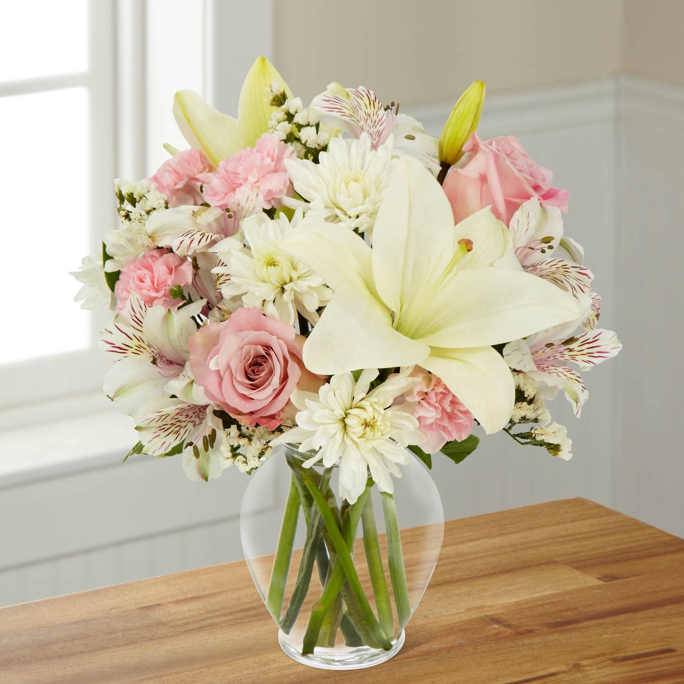 Blume, Blumen-Arrangement, Blumenstrauß, Florales Design, Muster, Blume, Blumen-Arrangement, Blumenstrauß, Florales Design, Muster, Blume, Blumen-Arrangement, Blumenstrauß, Florales Design, Muster, Blumen, Blumenstrauß, Pink, Weiß, Glasvase