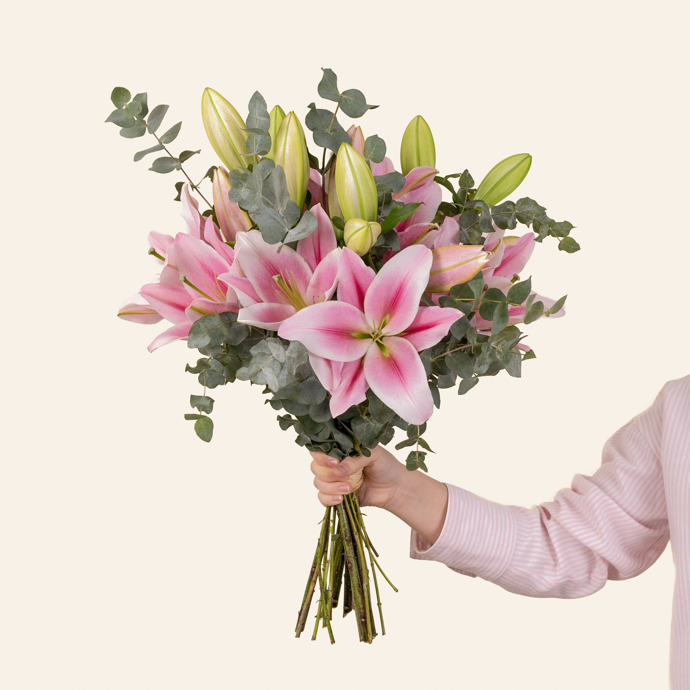 Lilies and chocolates