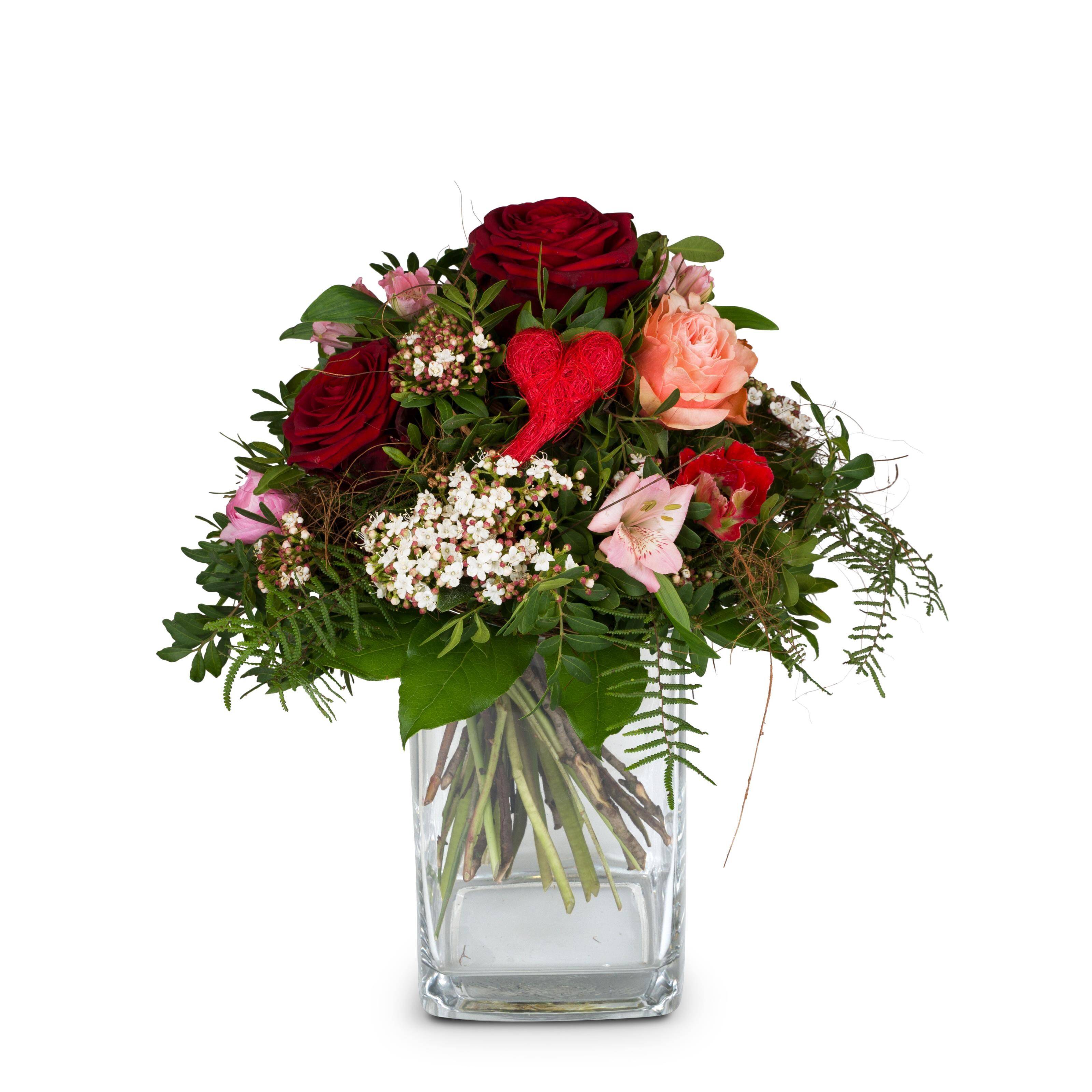 Valentine's Day Bouquet with red roses