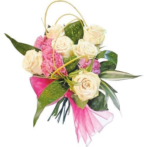 Blume, Blumen-Arrangement, Blumenstrauß, Rose, Florales Design, Blume, Blumen-Arrangement, Blumenstrauß, Rose, Florales Design, Blume, Blumen-Arrangement, Blumenstrauß, Rose, Florales Design, Blumenstrauß, Blumen, Rosen, Geschenk, Pinkfarbene Akzente