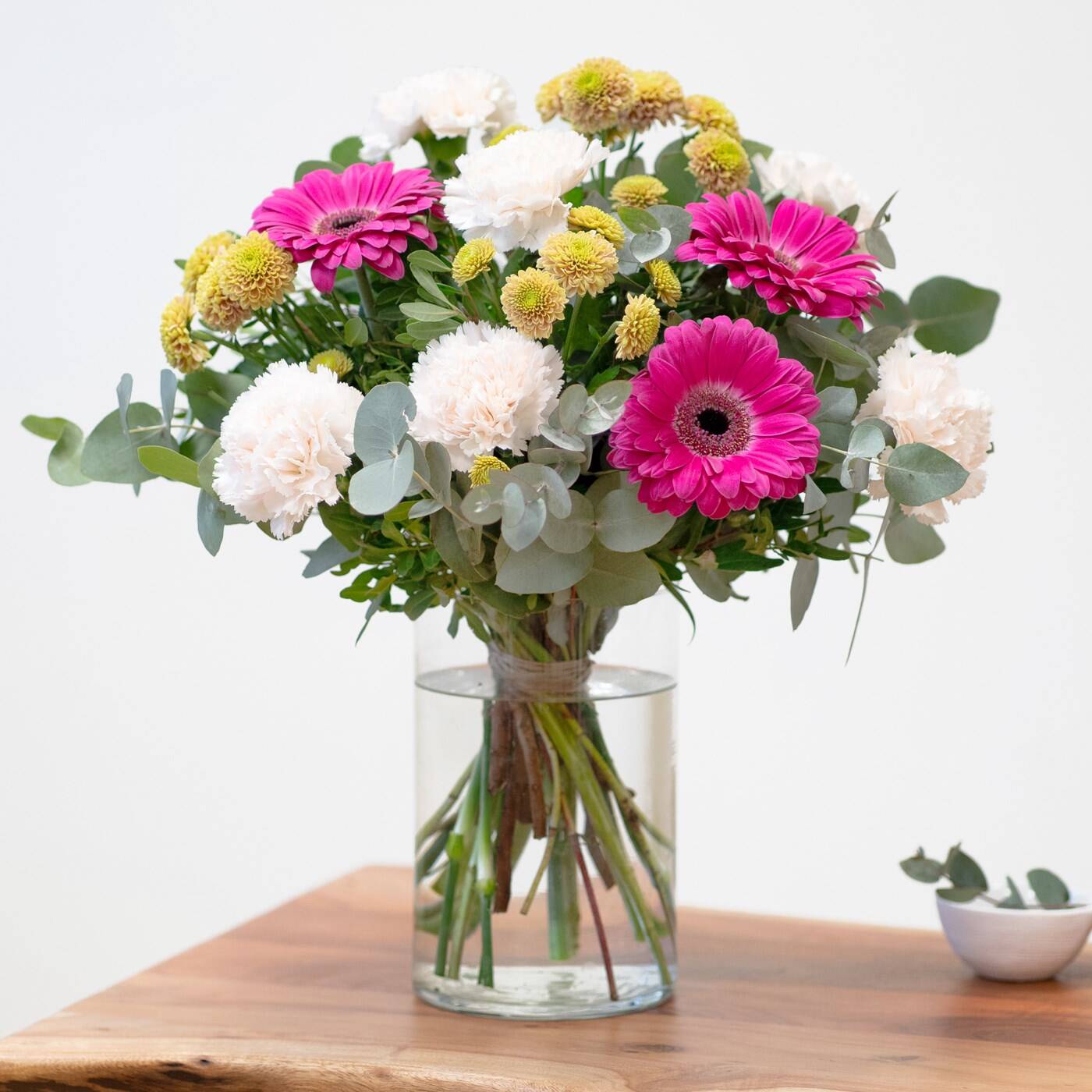 Carnations and mixed flowers