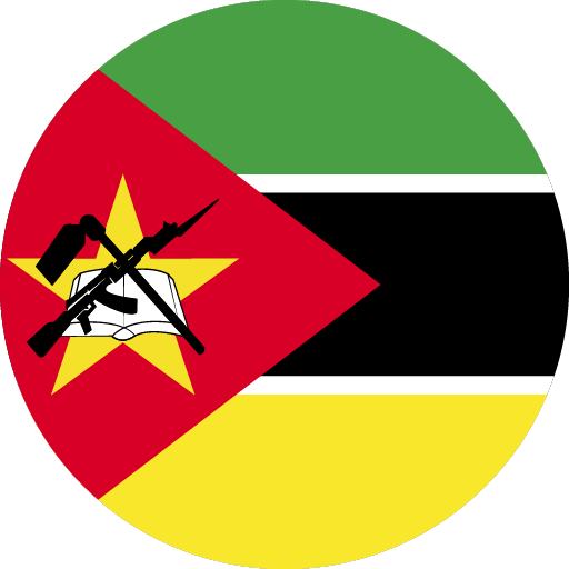 Flagge Mosambiks