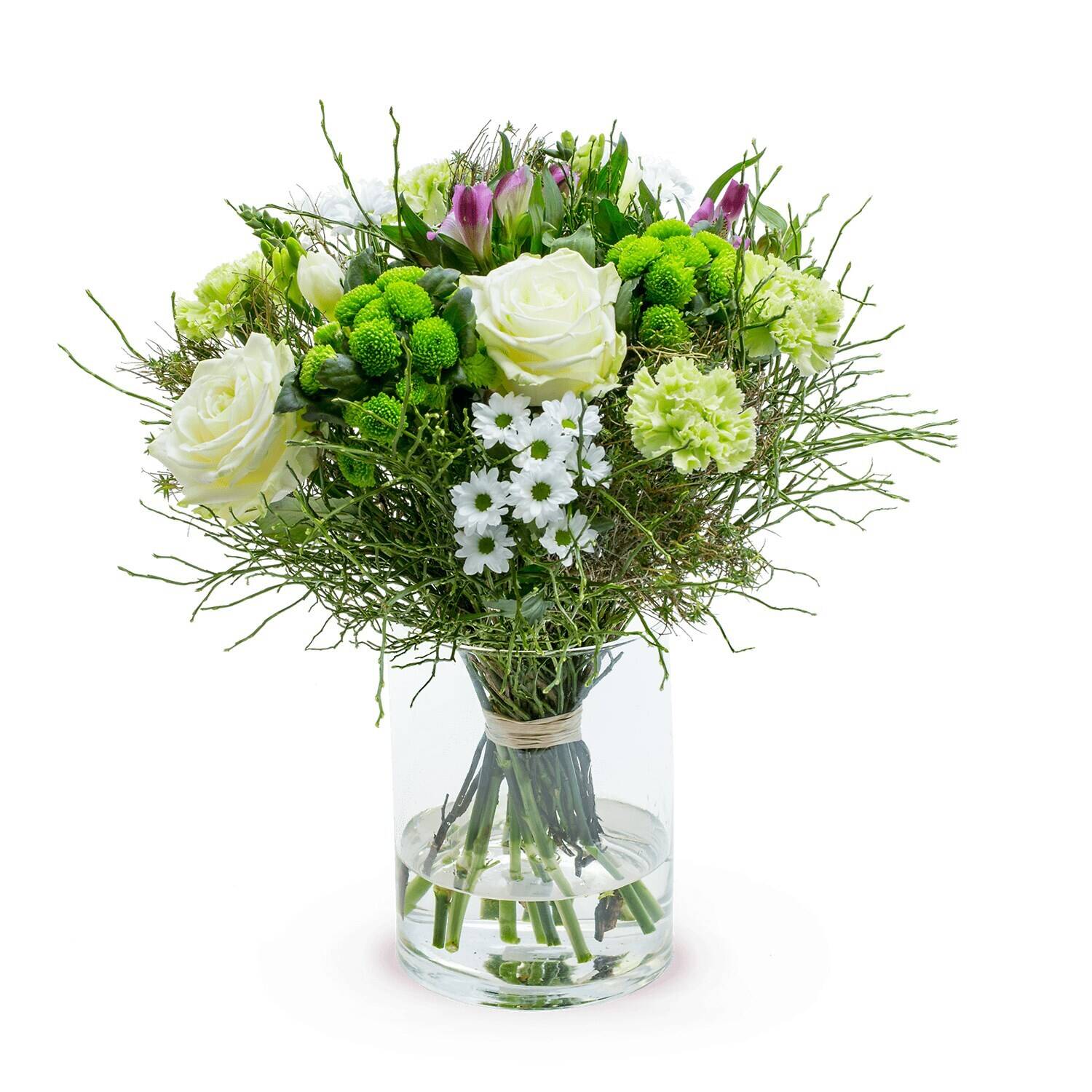 Blume, Blumen-Arrangement, Blumenstrauß, Florales Design, Muster, Blume, Blumen-Arrangement, Blumenstrauß, Florales Design, Muster, Blume, Blumen-Arrangement, Blumenstrauß, Florales Design, Muster, Blumenstrauß, Blumen, weiße Rosen, Grünzeug, Glasvase