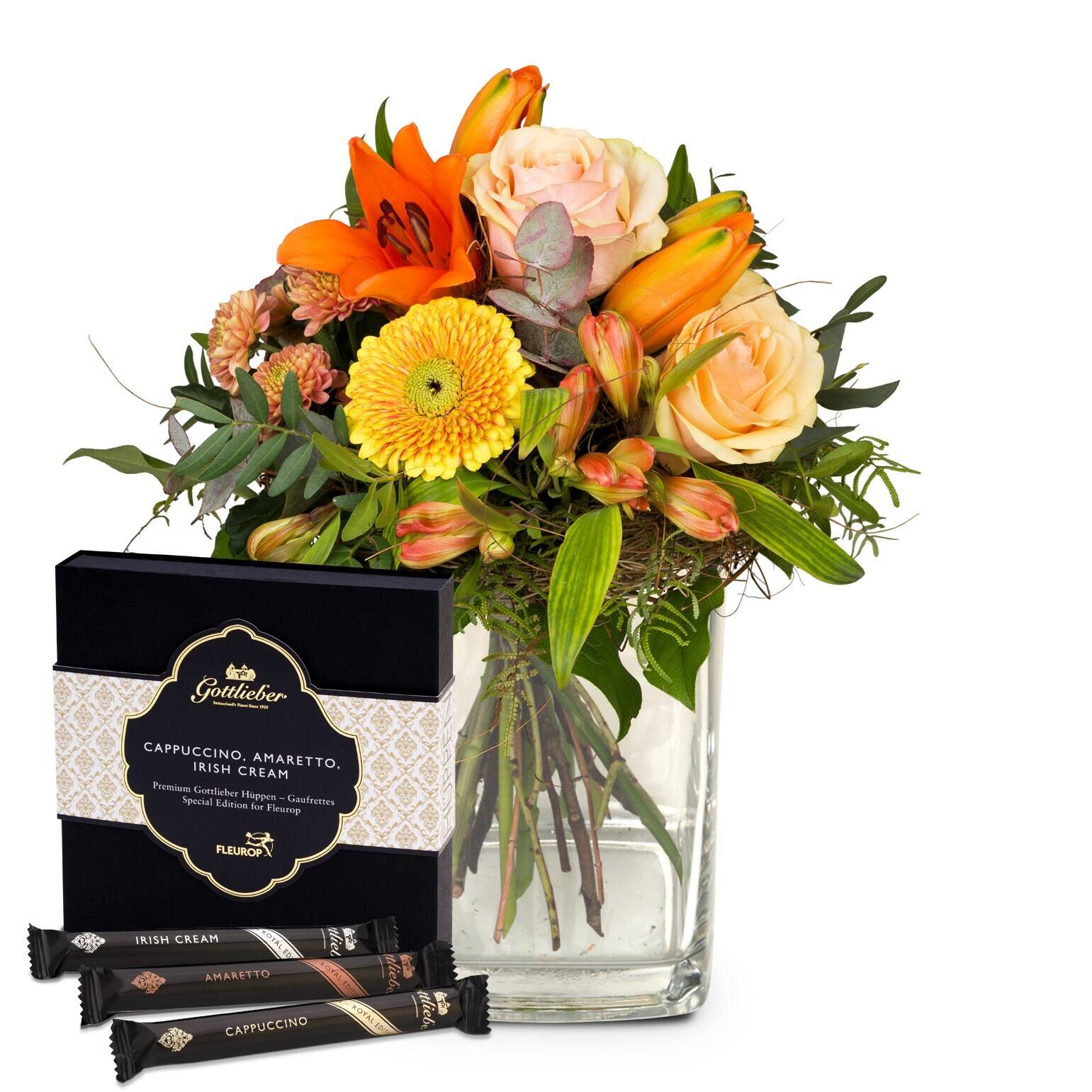 Flower bouquet 'Wonderful Day with Lily' and Gottlieber Huep