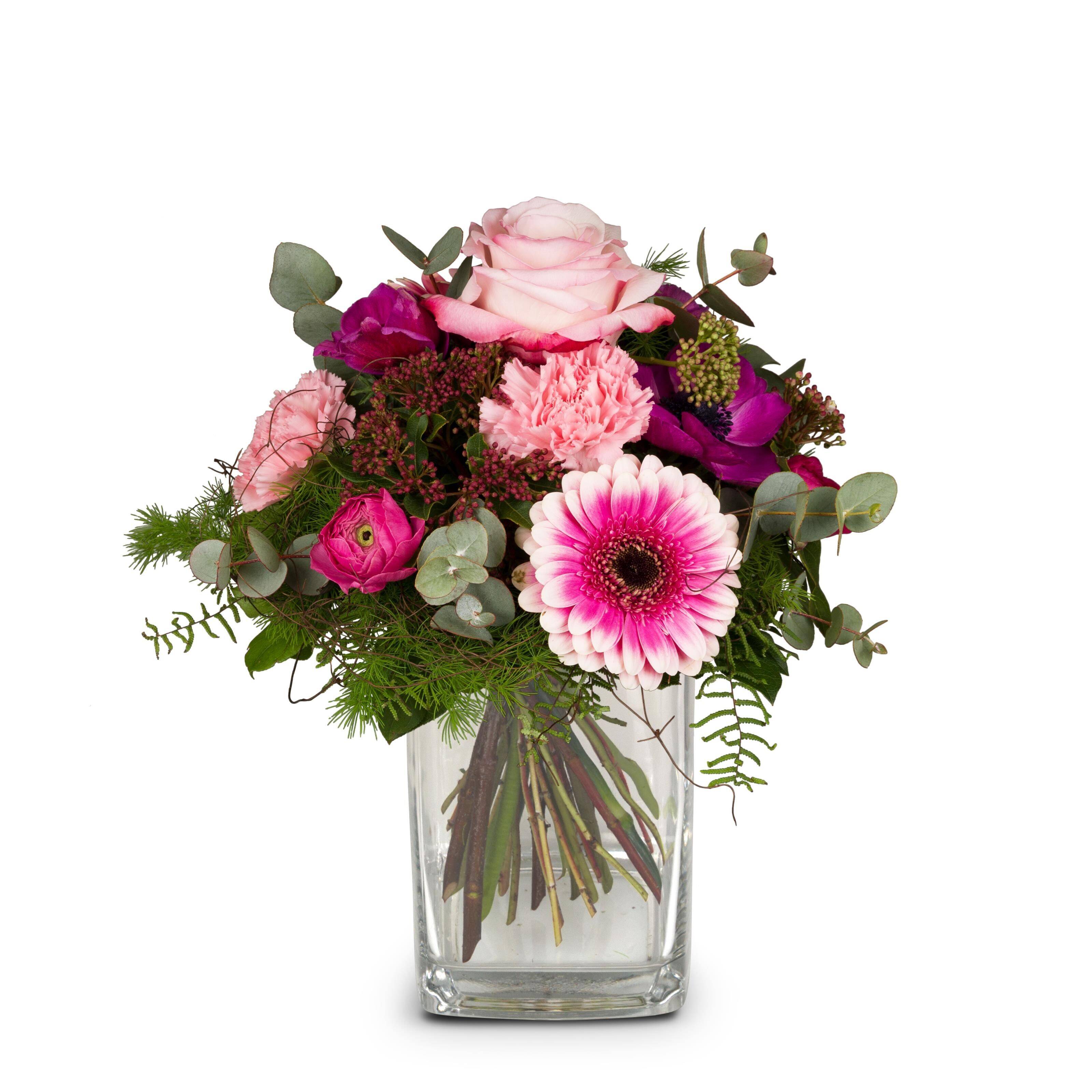 Blume, Blumen-Arrangement, Blumenstrauß, Florales Design, Rose, Blume, Blumen-Arrangement, Blumenstrauß, Florales Design, Rose, Blume, Blumen-Arrangement, Blumenstrauß, Florales Design, Rose, Blumen, Blumenstrauß, pink, Glassvase, FloraleAnordnung