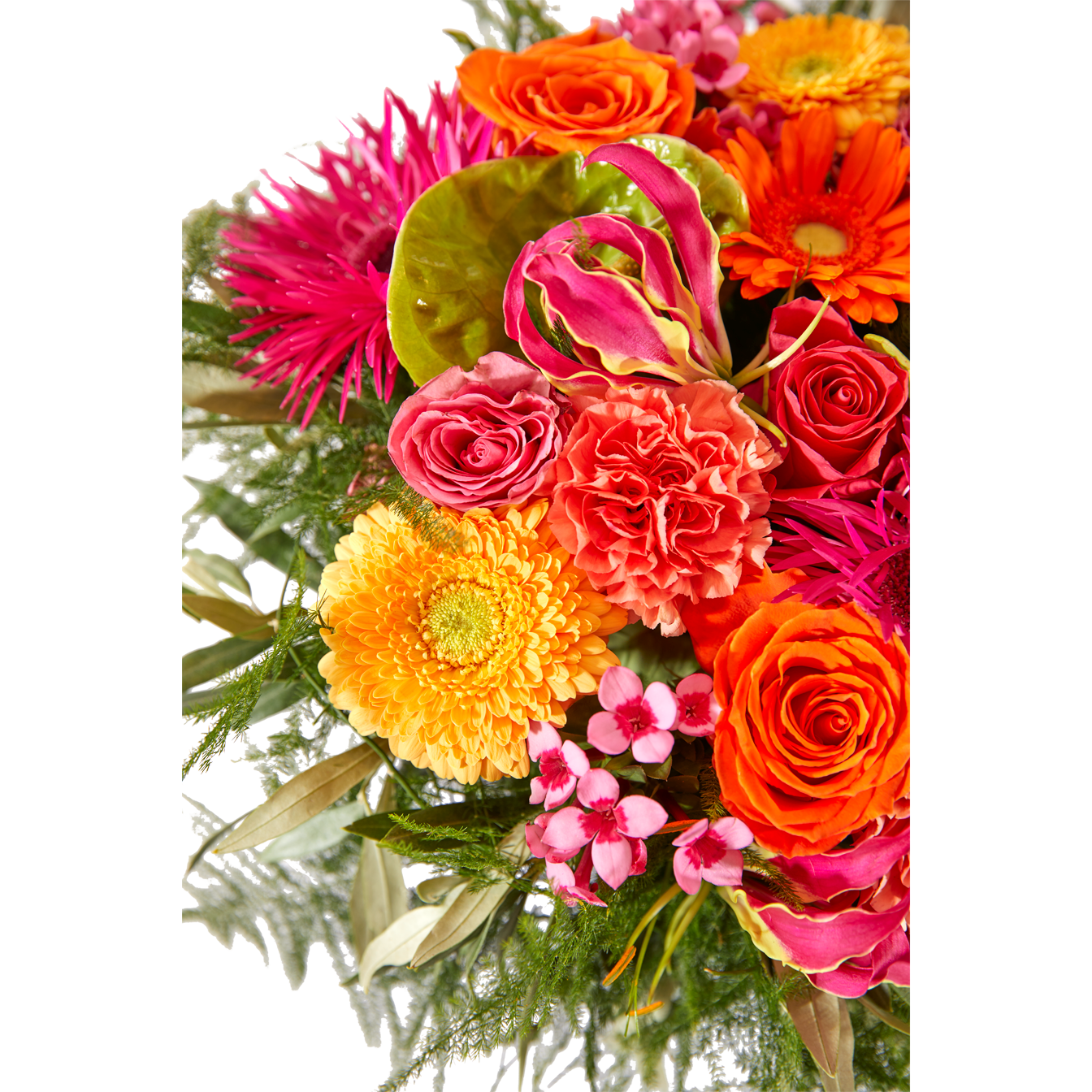 Arrangement of cut flowers