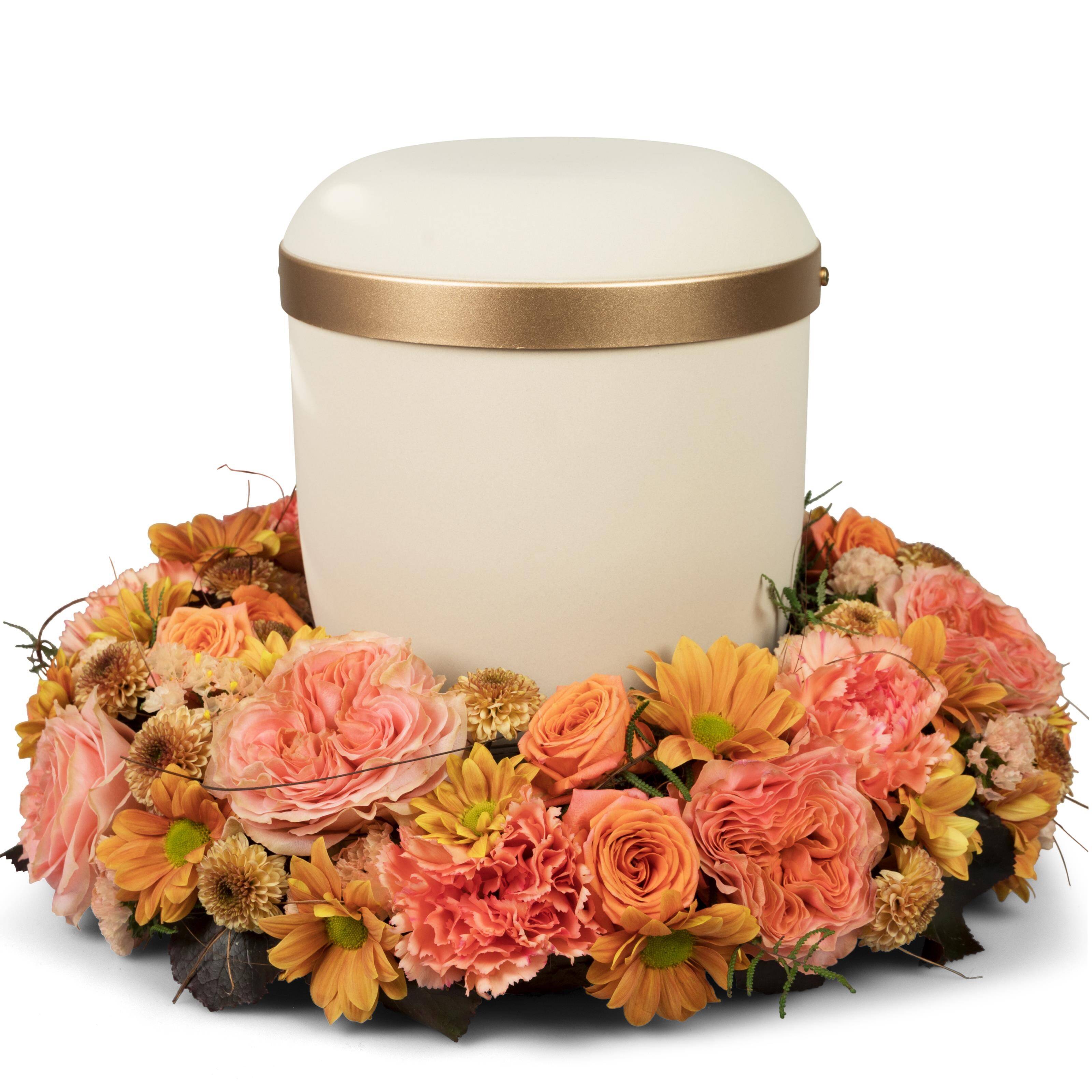 Arrangement Eternal Memory for an urn for the cemetery