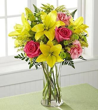 Blume, Blumen-Arrangement, Blumenstrauß, Florales Design, Rose, Blume, Blumen-Arrangement, Blumenstrauß, Florales Design, Rose, Blume, Blumen-Arrangement, Blumenstrauß, Florales Design, Rose, blumen, blumenstrauß, lilien, rosen, pink-gelb