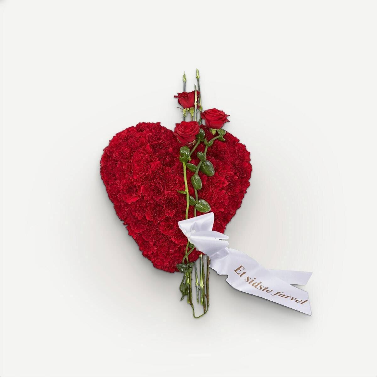Heart with ribbon