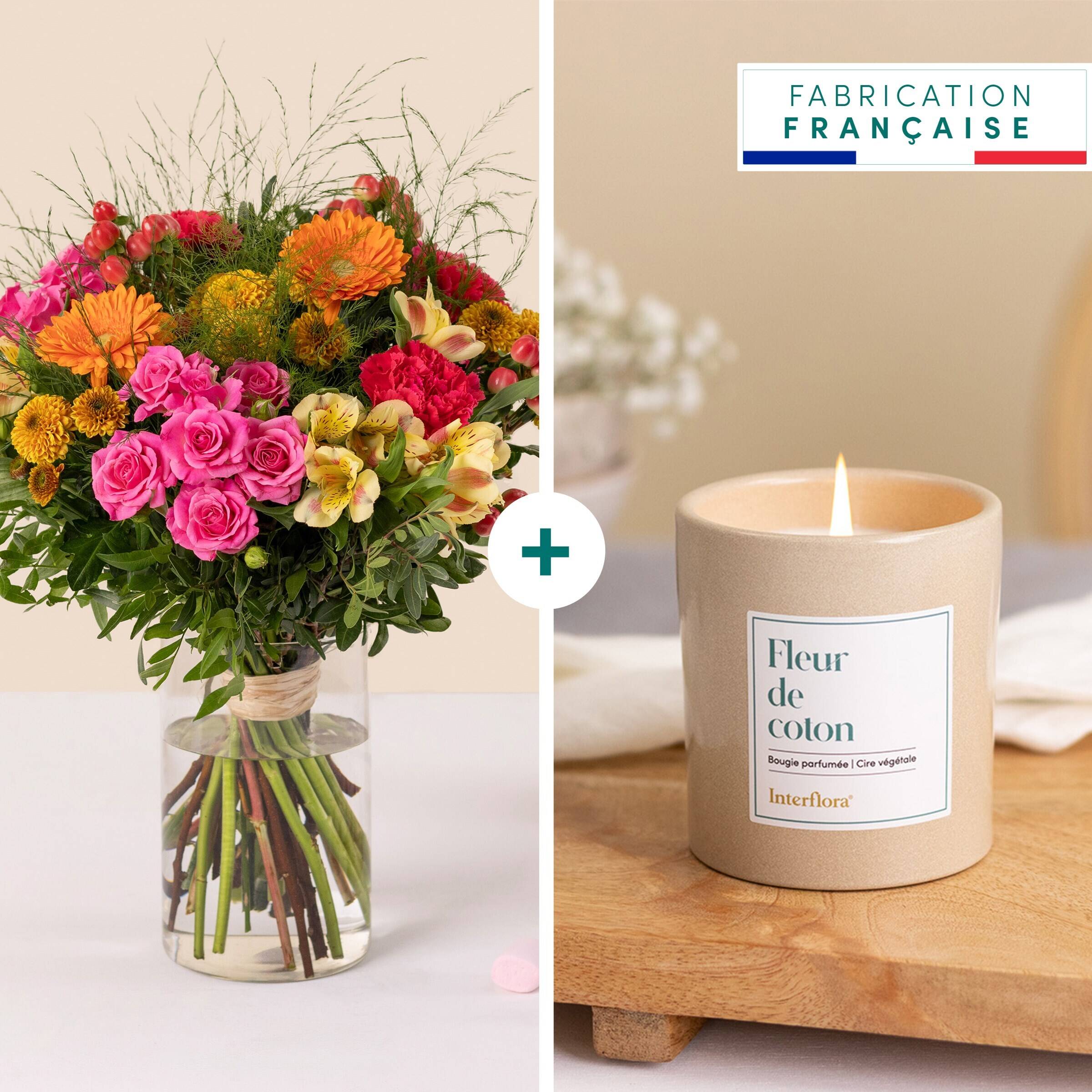 Blume, Blumen-Arrangement, Blumenstrauß, Rose, Florales Design, Blume, Blumen-Arrangement, Blumenstrauß, Rose, Florales Design, Blume, Blumen-Arrangement, Blumenstrauß, Rose, Florales Design, Blumenstrauß, Rosen, bunte Blumen, Glassvase, Teelicht/Kerze