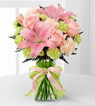The Girl Power Bouquet by FTD - VASE INCLUDED