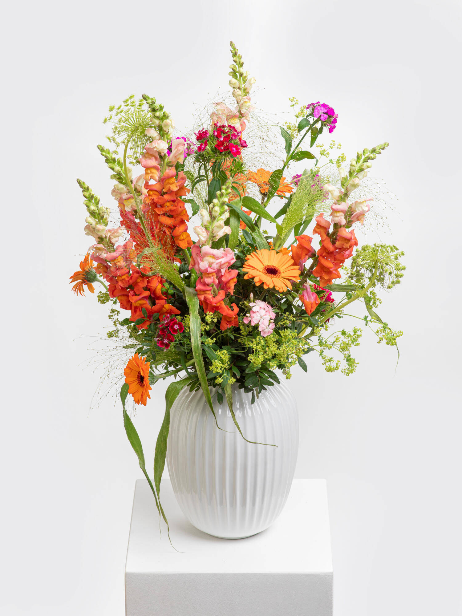 Frühsommerduft - Hauptblüte: Germini, Nelken - Hauptfarbe: Grün, Orange