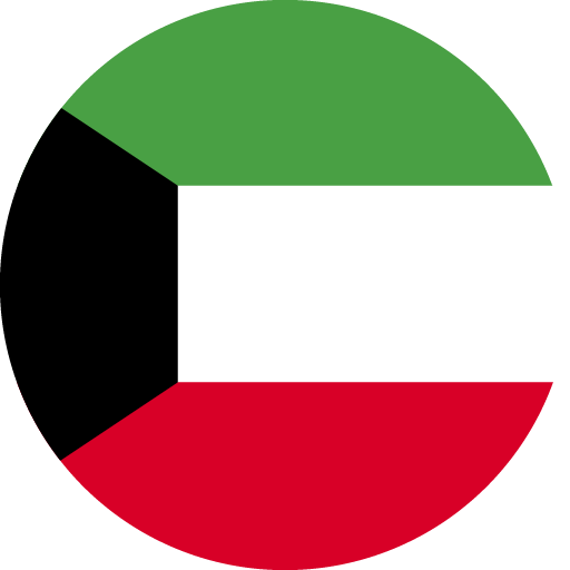 Flagge Kuwaits